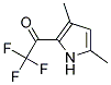 Ethanone, 1-(3,5-dimethyl-1h-pyrrol-2-yl)-2,2,2-trifluoro-(9ci) Structure,151464-88-9Structure