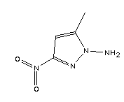 1H-pyrazol-1-amine,5-methyl-3-nitro-(9ci) Structure,151588-03-3Structure