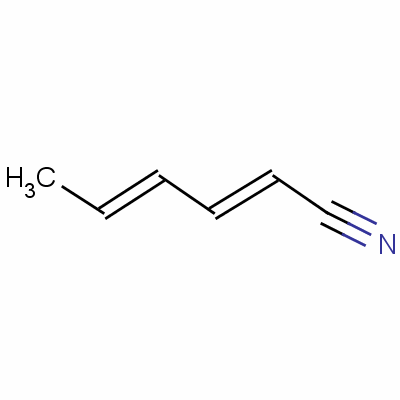 2,4-Hexadienenitrile Structure,1516-01-4Structure