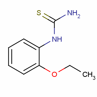 1-(2-乙氧基苯基)-2-硫脲結(jié)構(gòu)式_1516-38-7結(jié)構(gòu)式