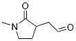 1-Methyl-2-oxo-3-pyrrolidineacetaldehyde Structure,151680-94-3Structure