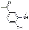 Ethanone, 1-[4-hydroxy-3-(methylamino)phenyl]-(9ci) Structure,151719-76-5Structure