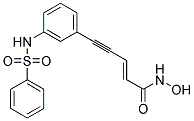 (2E)-N-Hydroxy-5-[3-[(Phenylsulfonyl)Amino]Phenyl]-2-Penten-4-Ynamide Structure,151720-43-3Structure