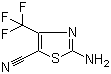 2-Amino-4-(trifluoromethyl)thiazole-5-carbonitrile Structure,151729-42-9Structure