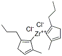 Bis(1-propyl-3-methylcyclopentadienyl)zirconium dichloride Structure,151866-27-2Structure