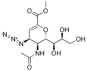 扎那米韋疊氮化物甲酯結(jié)構(gòu)式_152178-79-5結(jié)構(gòu)式