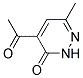 3(2H)-pyridazinone, 4-acetyl-6-methyl-(9ci)Structure,152343-22-1Structure 3(2H)-pyridazinone, 4-acetyl-6-methyl-(9ci) Structure,152343-22-1Structure