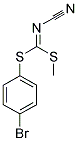 Cyano-carbonimidodithioicacid 4-bromophenyl methyl ester Structure,152382-03-1Structure