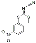 Cyano-carbonimidodithioicacid methyl 3-nitrophenyl ester Structure,152382-09-7Structure