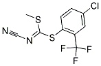 4-Chloro-2-(trifluoromethyl)phenyl methyl cyanocarbonodithioimidate Structure,152382-23-5Structure