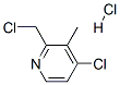 4-Chloro-2-(chloromethyl)-3-Methyl Pyridine Hydrochloride Structure,152402-97-6Structure