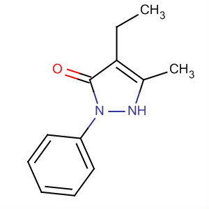 4-Ethyl-5-methyl-2-phenyl-1,2-dihydro-pyrazol-3-one Structure,152494-54-7Structure