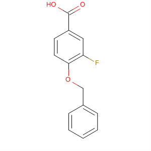 3-Fluoro-4-benzyloxybenzoic acid Structure,152552-64-2Structure