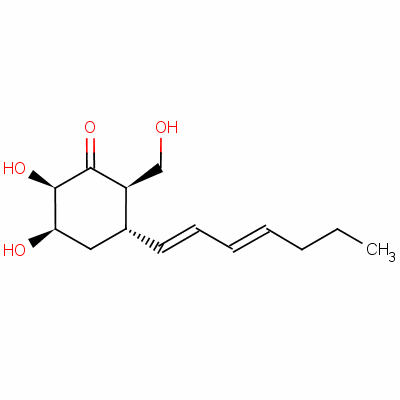 Palitantin Structure,15265-28-8Structure