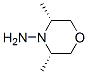 4-Morpholinamine,3,5-dimethyl-,cis-(9ci) Structure,152813-38-2Structure