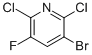 3-Bromo-2,6-dichloro-5-fluoropyridine Structure,152840-66-9Structure