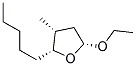 Furan, 5-ethoxytetrahydro-3-methyl-2-pentyl-, (2alpha,3alpha,5alpha)-(9ci) Structure,152931-02-7Structure