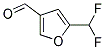 3-Furancarboxaldehyde, 5-(difluoromethyl)-(9ci) Structure,153026-75-6Structure