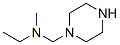 1-Piperazinemethanamine,n-ethyl-n-methyl-(9ci) Structure,153040-15-4Structure