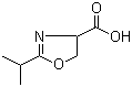 2-Isopropyl-4,5-dihydrooxazole-4-carboxylic acid Structure,153180-21-3Structure