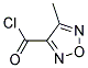 4-Methyl-1,2,5-oxadiazole-3-carbonyl chloride Structure,15323-68-9Structure