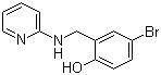 4-Bromo-2-(pyridin-2-ylaminomethyl)-phenol Structure,153247-75-7Structure