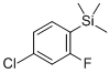 三甲基(4-氯-2-氟苯基)硅烷結(jié)構(gòu)式_153357-87-0結(jié)構(gòu)式