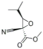 Oxiranecarboxylic acid, 2-cyano-3-(1-methylethyl)-, methyl ester, trans-(9ci) Structure,153431-54-0Structure