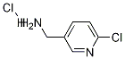 3-Pyridinemethanamine,6-chloro-,hydrochloride(1:1) Structure,153471-65-9Structure