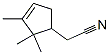 2-(2,2,3-Trimethyl-1-cyclopent-3-enyl)acetonitrile Structure,15373-31-6Structure