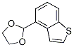 2-(Benzo[b]thiophen-4-yl)-1,3-dioxolane Structure,153798-71-1Structure