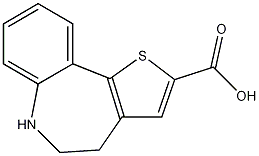 5,6-Dihydro-4H-thieno[3,2-d][1]benzazepine-2-carboxylic acid Structure,153894-33-8Structure