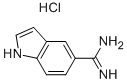 1H-indole-5-carboxamidine hydrochloride Structure,154022-28-3Structure