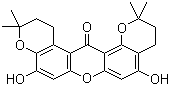 Isonormangostin Structure,15404-80-5Structure