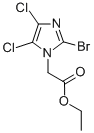 Ethyl 2-(2-bromo-4,5-dichloro-1h-imidazol-1-yl)acetate Structure,154082-06-1Structure