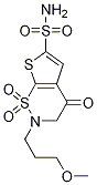 2-(3-Methoxypropyl)-4-oxo-3,4-dihydro-2h-thieno[3,2-e][1,2]thiazine-6-sulfonamide1,1-dioxide Structure,154127-41-0Structure