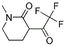 2-Piperidinone, 1-methyl-3-(trifluoroacetyl)-(9ci) Structure,154207-41-7Structure