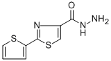 2-(Thiophen-2-yl)thiazole-4-carbohydrazide Structure,154323-99-6Structure