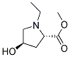 反式-(9ci)-1-乙基-4-羥基-L-脯氨酸甲酯結(jié)構(gòu)式_154342-67-3結(jié)構(gòu)式