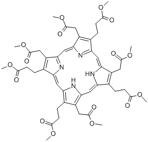 尿卟啉III八甲基酯結(jié)構(gòu)式_15435-60-6結(jié)構(gòu)式