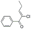 2-Penten-1-one, 2-chloro-1-phenyl-, (z)-(9ci) Structure,154469-74-6Structure