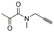 Propanamide, n-methyl-2-oxo-n-2-propynyl-(9ci) Structure,154479-00-2Structure