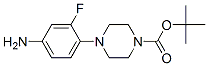 4-(4-Boc-piperazin-1-yl)-3-fluoroaniline Structure,154590-35-9Structure