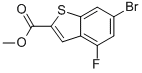 6-Bromo-4-fluoro-benzo[b]thiophene-2-carboxylicacidmethylester Structure,154650-60-9Structure