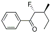 1-Pentanone, 2-fluoro-3-methyl-1-phenyl-, (r*,s*)-(9ci) Structure,154669-94-0Structure