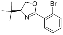 (S)-2-(2-溴苯基)-4-叔丁基-4,5-二氫噁唑結(jié)構(gòu)式_154701-60-7結(jié)構(gòu)式