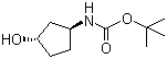 Tert-butyl n-[(1s,3s)-3-hydroxycyclopentyl]carbamate Structure,154737-89-0Structure