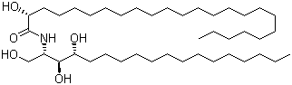 (2S,3S,4R,2’R)-2-(2’-羥基二十四碳酰氨基)十八烷-1,3,4-三醇結(jié)構(gòu)式_154801-30-6結(jié)構(gòu)式