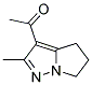 Ethanone, 1-(5,6-dihydro-2-methyl-4h-pyrrolo[1,2-b]pyrazol-3-yl)-(9ci) Structure,154877-56-2Structure