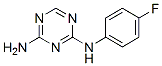 N-(4-fluoro-phenyl)-[1,3,5]triazine-2,4-diamine Structure,1549-50-4Structure